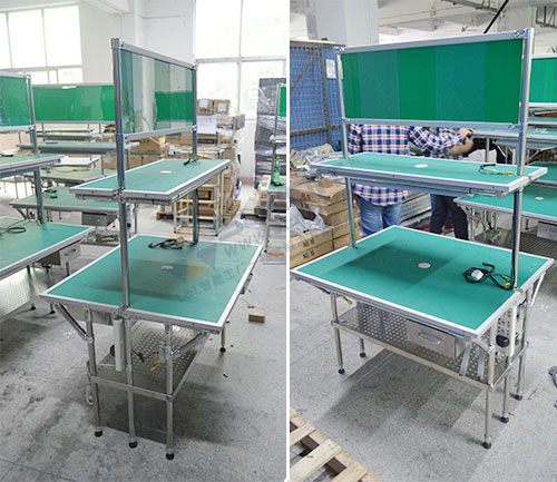 不銹鋼精益管工作臺 不銹鋼精益管工作臺