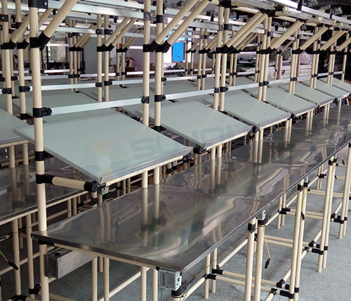 不銹鋼精益管工作臺(tái) 不銹鋼精益管工作臺(tái)