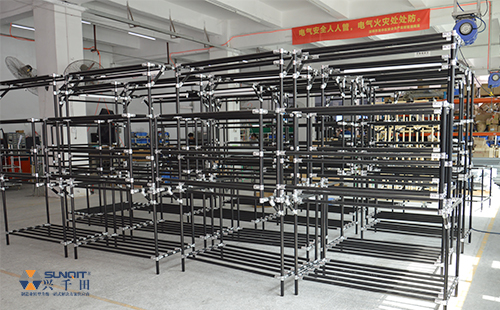 工作臺精益管架圖紙免費設計?