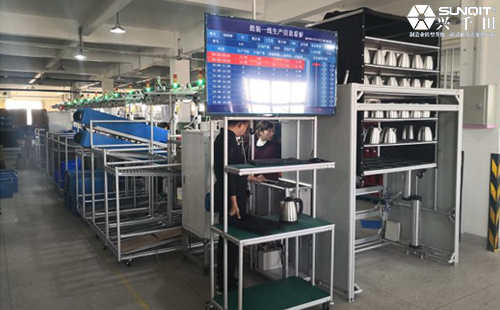 某熱水壺企業(yè)精益生產(chǎn)線案例分享 某熱水壺企業(yè)精益生產(chǎn)線案例分享