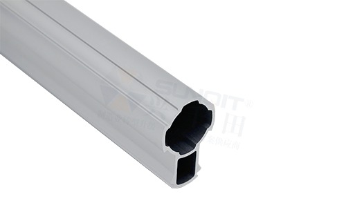 帶卡槽鋁管實(shí)拍圖 帶卡槽鋁管實(shí)拍圖