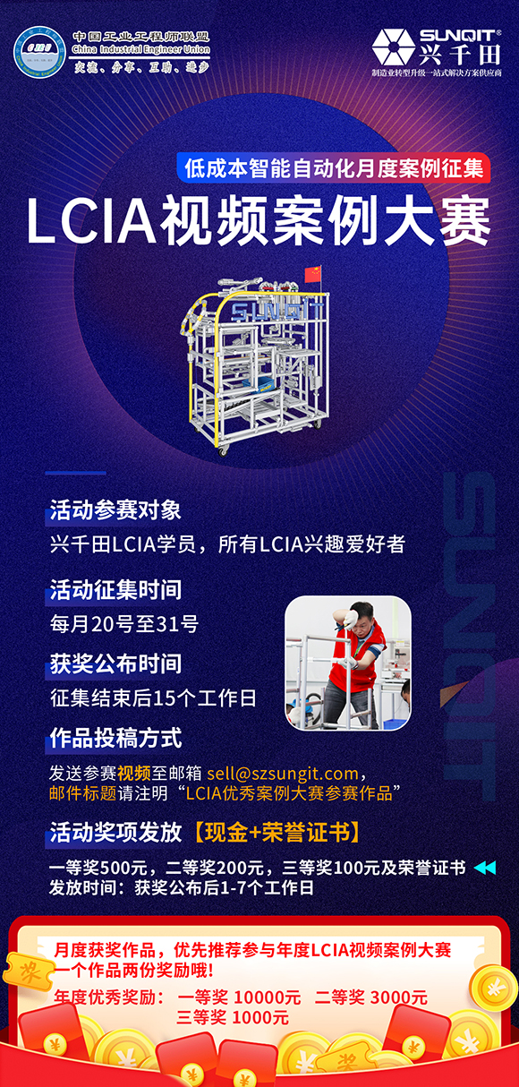 【征集令】LCIA低成本自動(dòng)化月度優(yōu)秀案例征集 【征集令】LCIA低成本自動(dòng)化月度優(yōu)秀案例征集