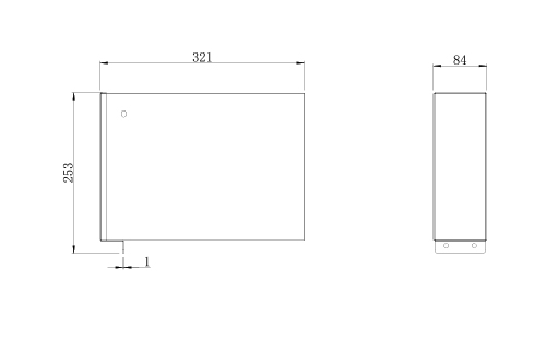 文件放置盒尺寸圖